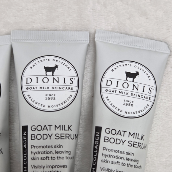 Dionis Goat Milk Skincare Mini Set Of 4- Lotion & Serum (Retinol/Collagen) New - Picture 4 of 8